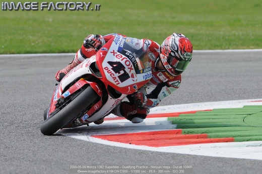 2009-05-09 Monza 1392 Superbike - Qualifyng Practice - Noriyuki Haga - Ducati 1098R